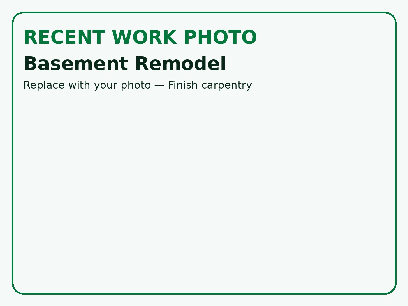 Basement Remodeling photo 3