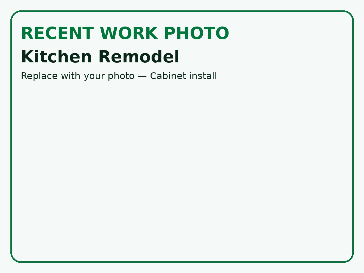 Kitchen Remodeling photo 1