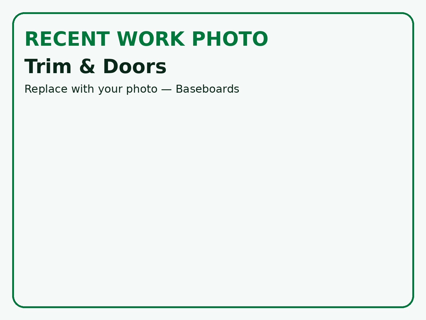 Trim & Doors photo 1