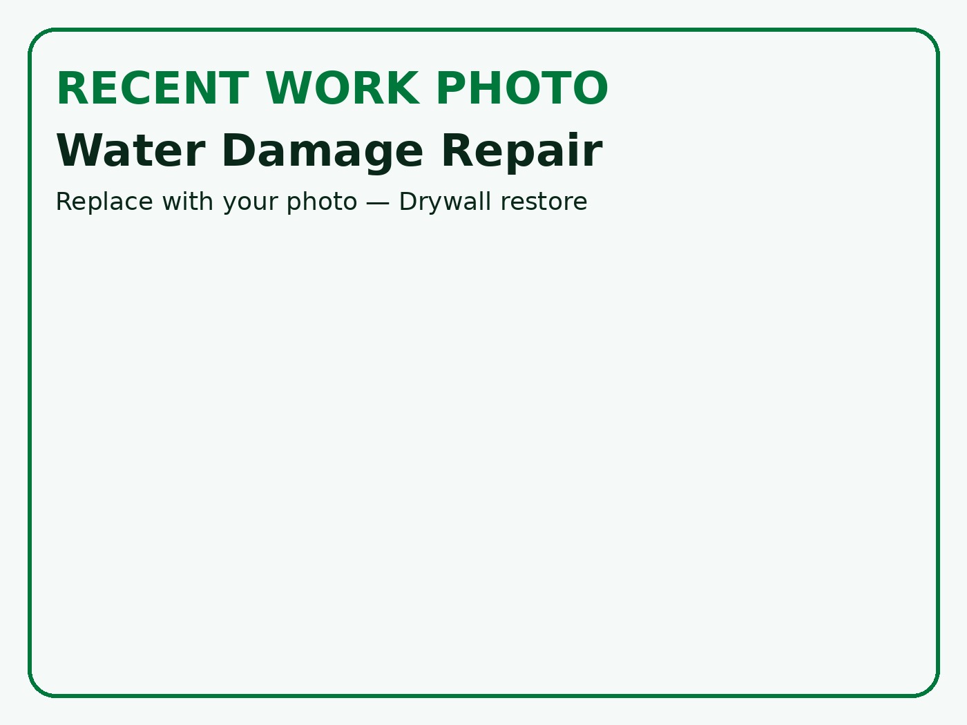 Water Damage photo 2